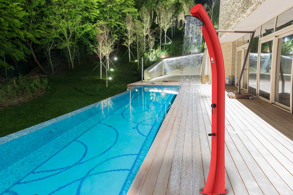  MGCD Columna de ducha solar para piscina, ducha de