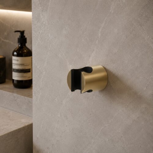 Soporte de pared para doccino levante oro acero inoxidable 316L