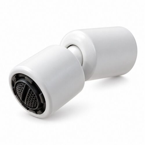 Boquilla de repuesto para lavapies de ducha blanca acero inoxidable 316L