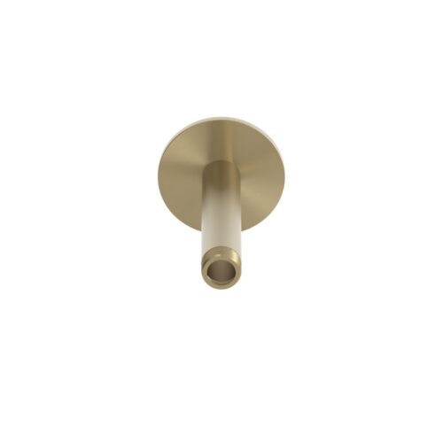 Brazo de ducha corto para techo en metal color oro resistente y duradero
