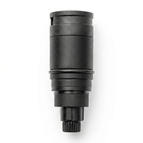 Cartucho para pulsador temporizador plateado de acero inoxidable 316L