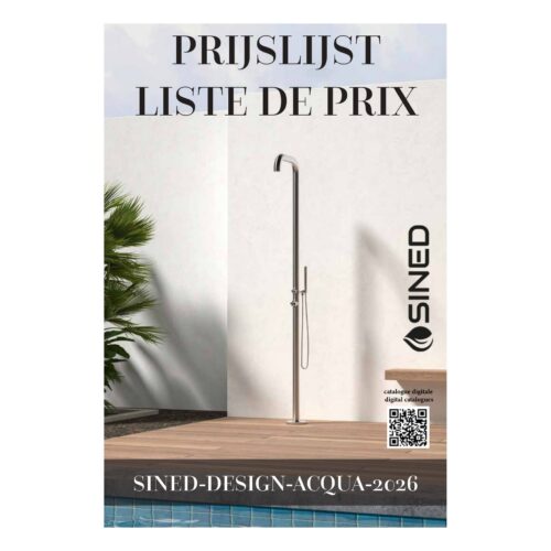 Catalistino acqua en acero inoxidable 316L para duchas y grifería inox
