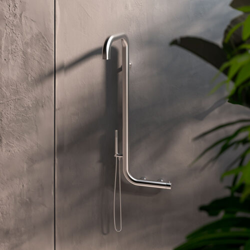 Ducha de pared De Acero 316l Sined Arborea