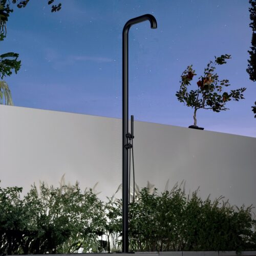 Ducha De Piscina De Acero Inoxidable 316l Doccia Chia Nera Sined