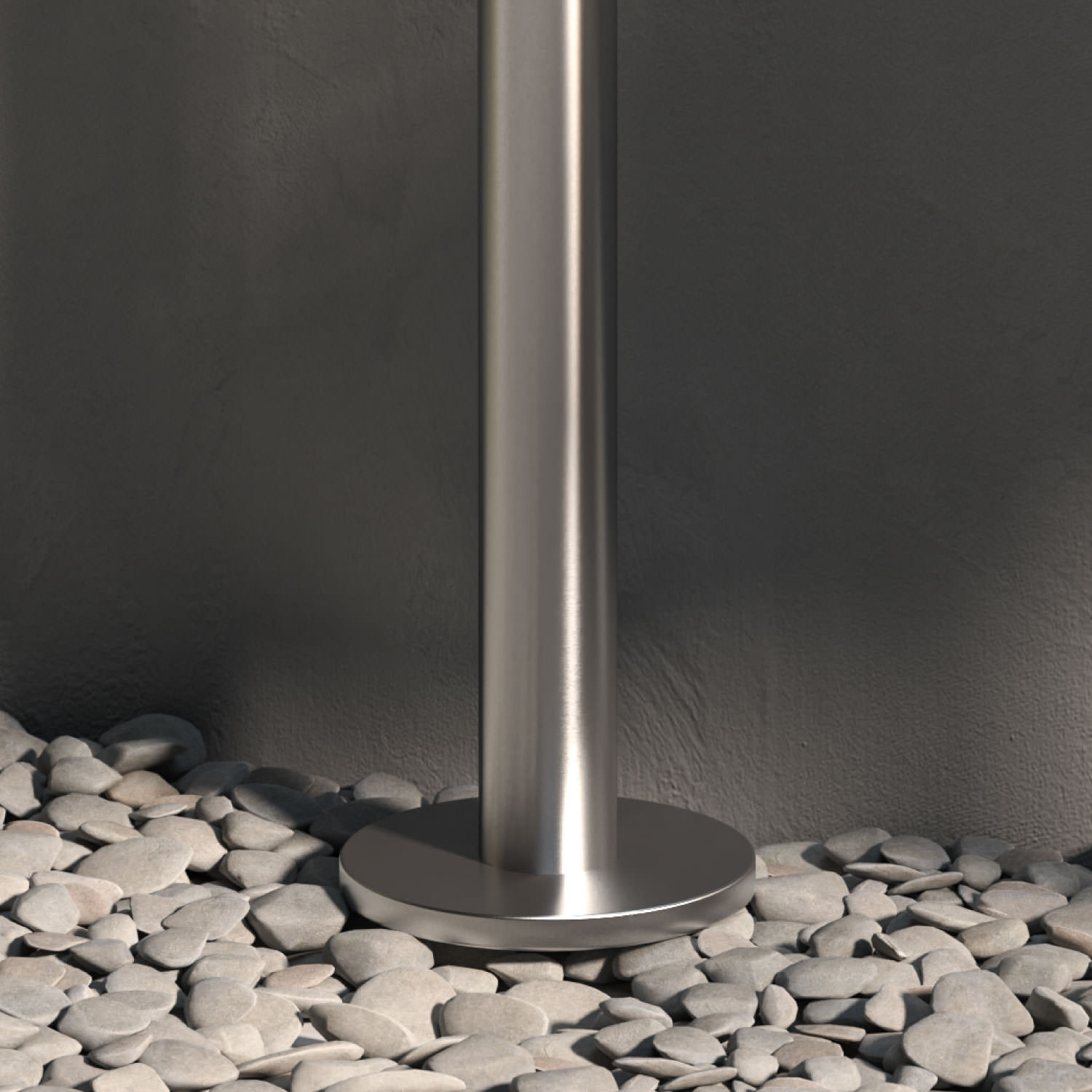 Ducha de exterior Sined Olbia Inox 316L Agua Caliente y Fría - Imagen 5