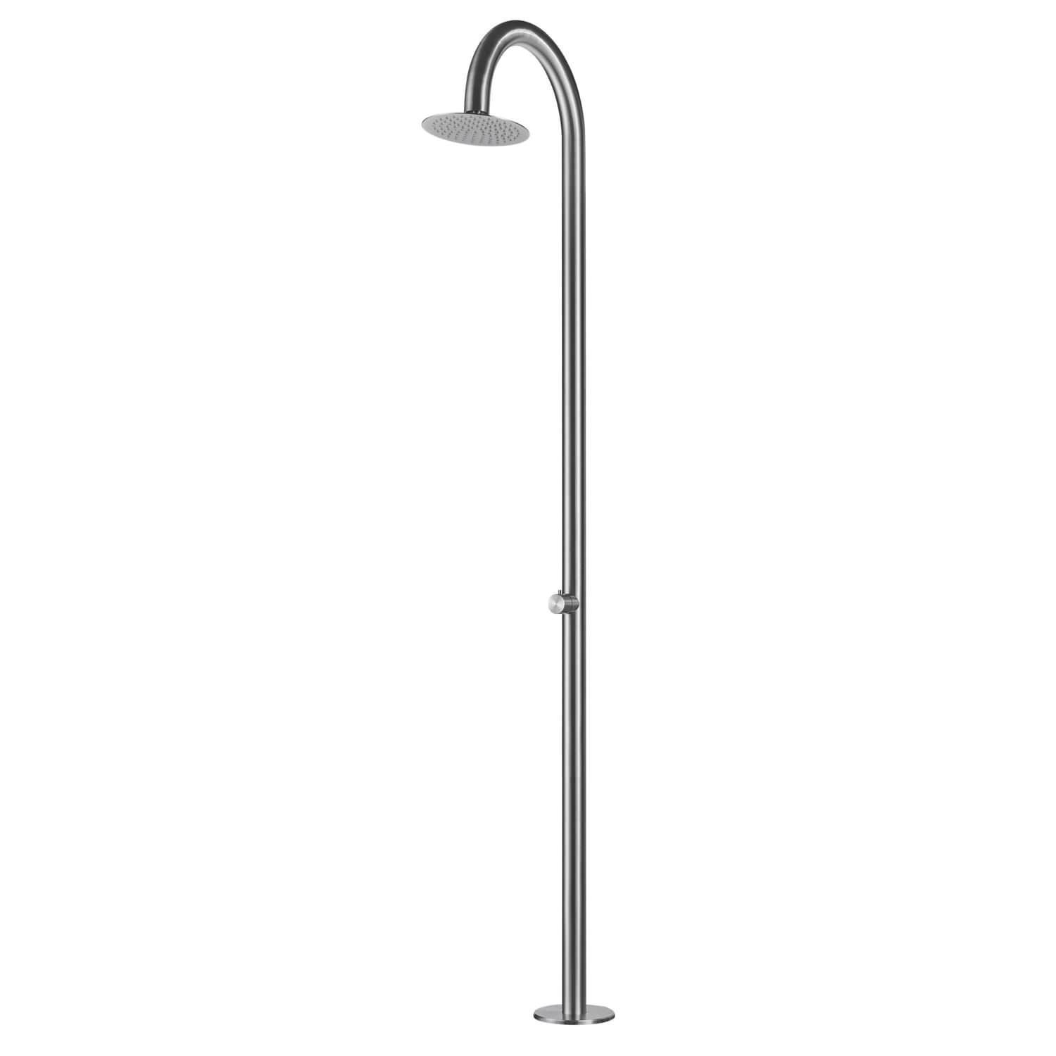 Ducha De Piscina Con Agua Fría De Acero Inox 316l Sined Doccia Palau - Imagen 2