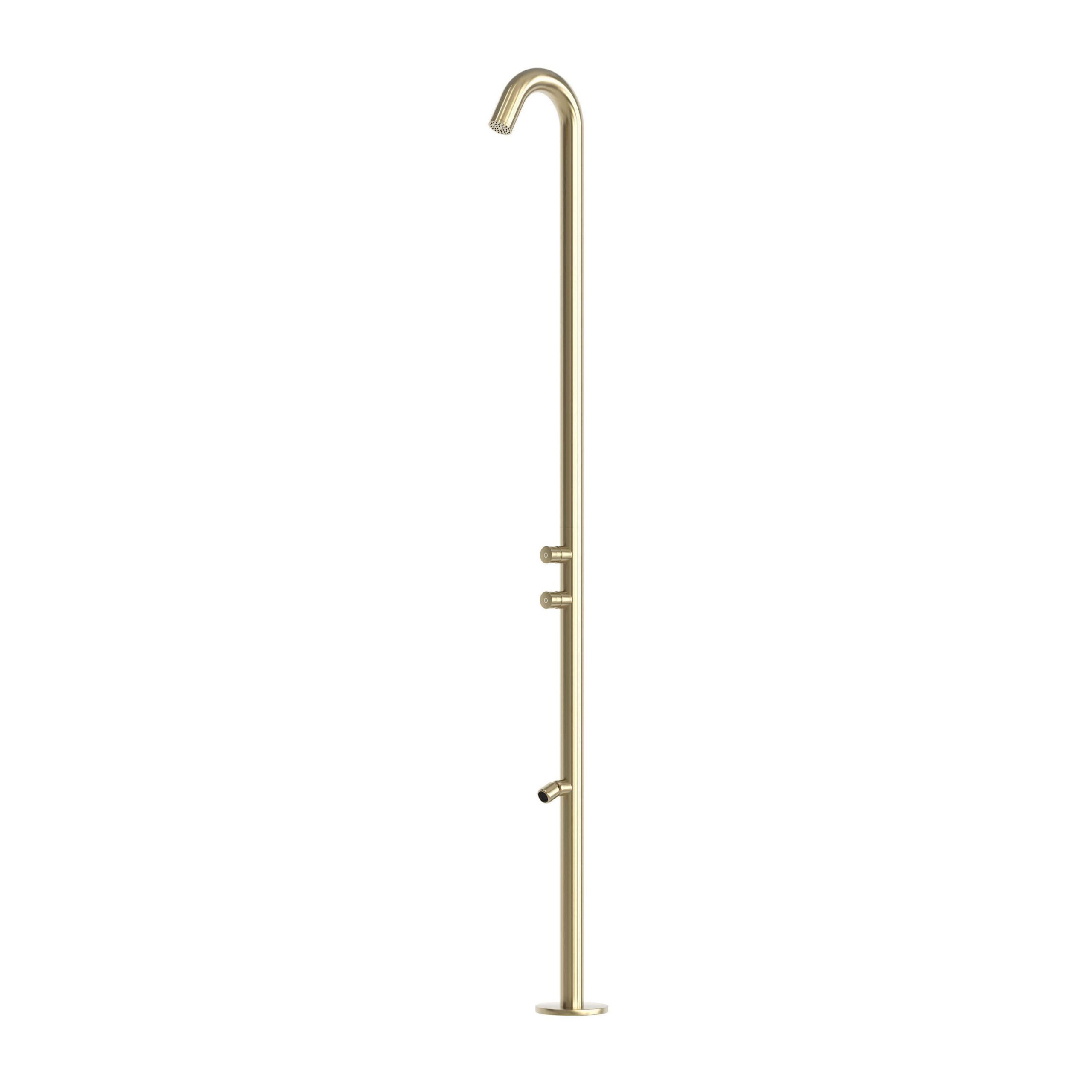 Ducha de acero inox 316L oro con doble funcie243 n termoste225 tica - Imagen 2