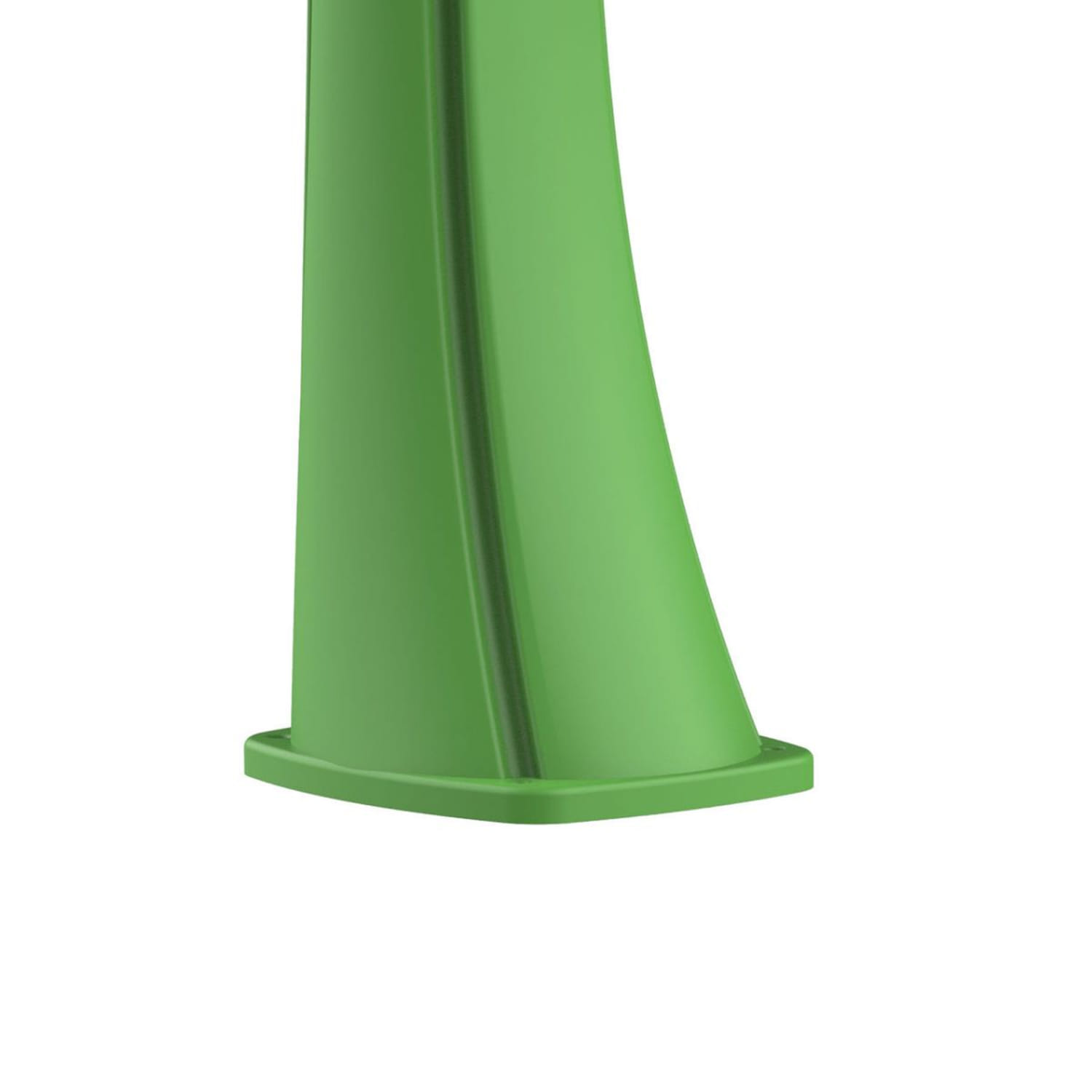 Ducha solar verde de polietileno HD 40 L cabezal Ø20 cm y grifo lavapies - Imagen 6