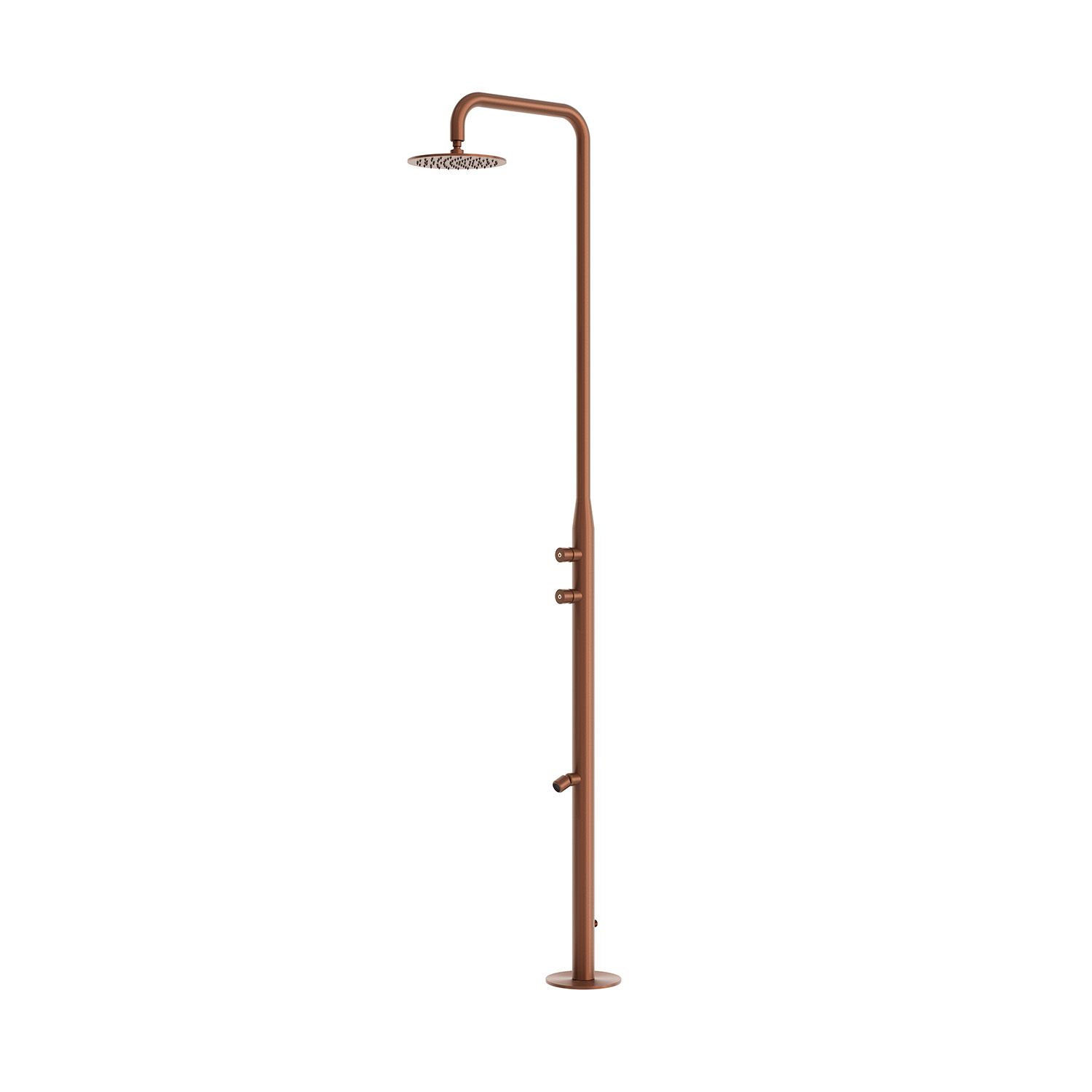 Duchas de piscina de acero inoxidable con temporizador
