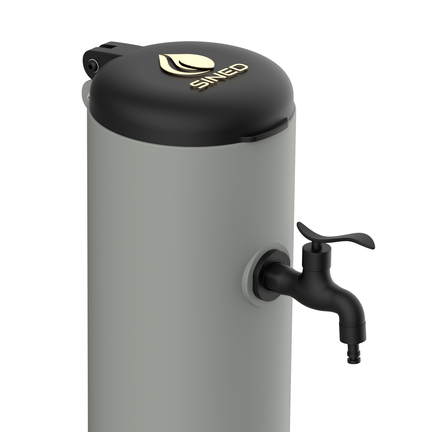 Fuente Con Cubo y Pistola Sined Triton Pro Tortora Manguera Larga 75m - Imagen 3