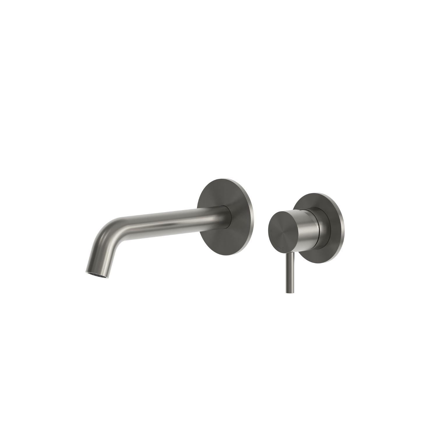 Kit grifería pared acero inox 316L color canna fucile resistente y duradero - Imagen 2