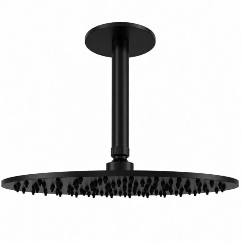 Brazo de techo negro 30 cm en acero inox 316L