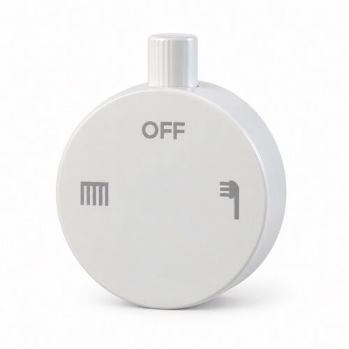 Manija de repuesto para desviador de ducha acero inoxidable 316L blanca
