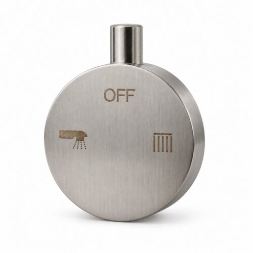 Maneta de repuesto para desviador color inox acero inoxidable 316L