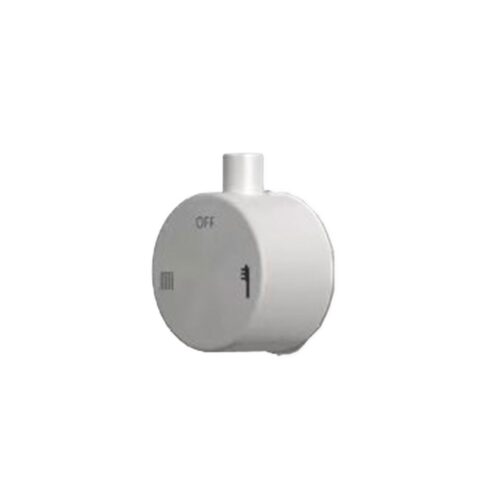 Manija para ducha blanca de acero inoxidable 316L diseno moderno funcional