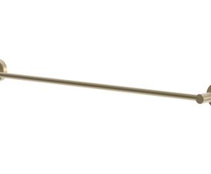 Toallero de pared dorado en acero inoxidable 316L anticorrosión