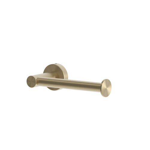 Portarrollos de pared dorado en acero inoxidable 316L acabado PVD