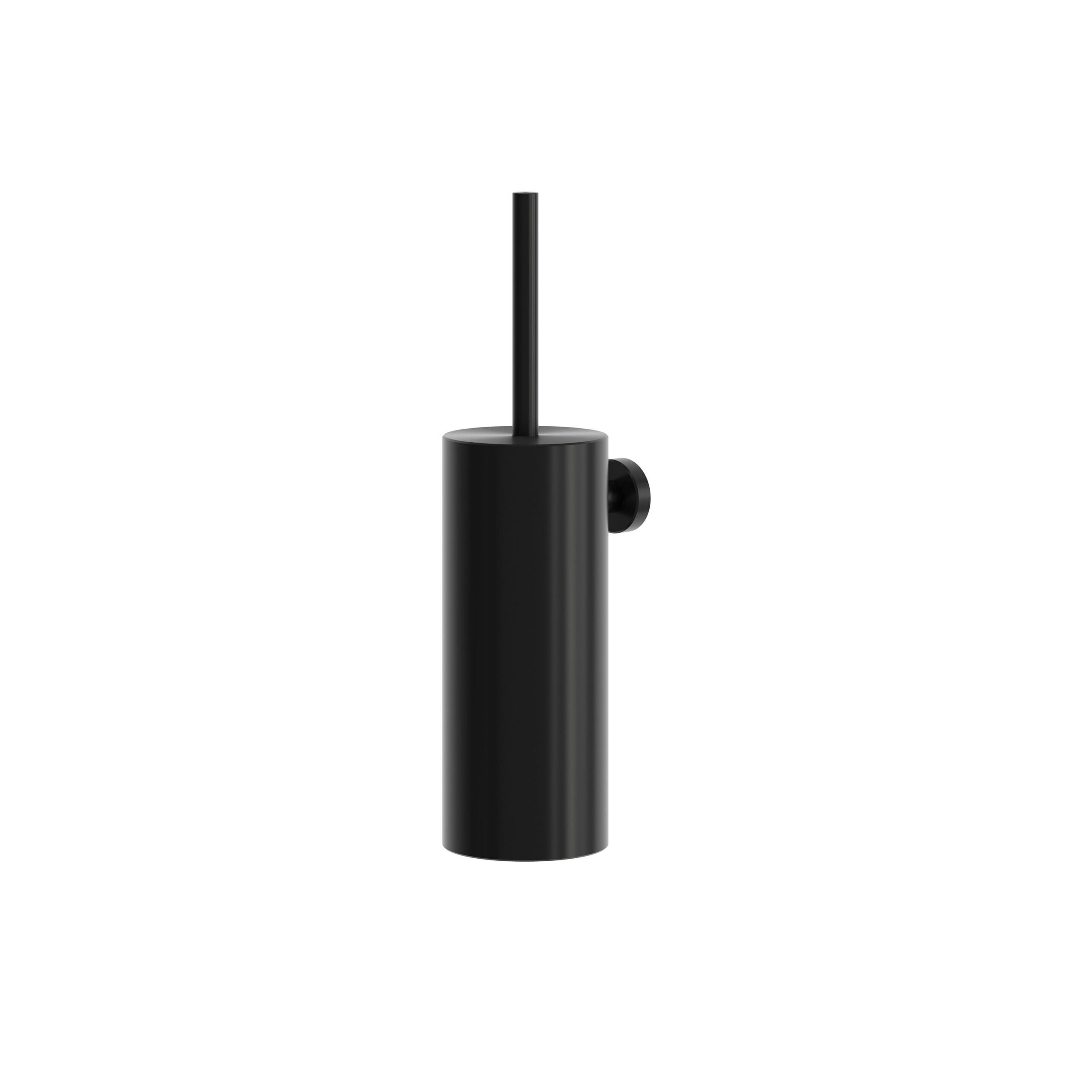 Portaescobillas para bano negro de acero inoxidable 316L - Imagen 2