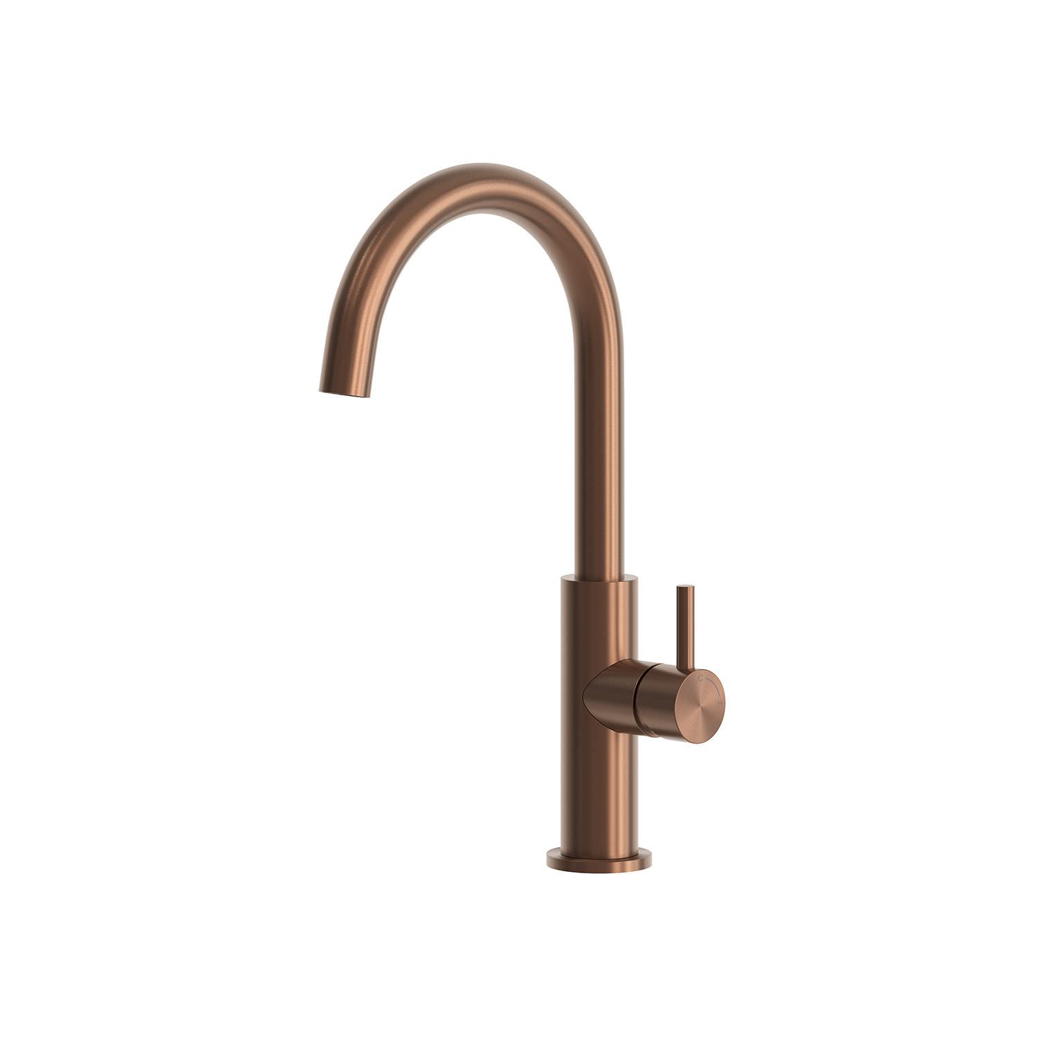 Grifo de cocina acero inoxidable 316L oro rosa alta resistencia y diseno moderno - Imagen 2