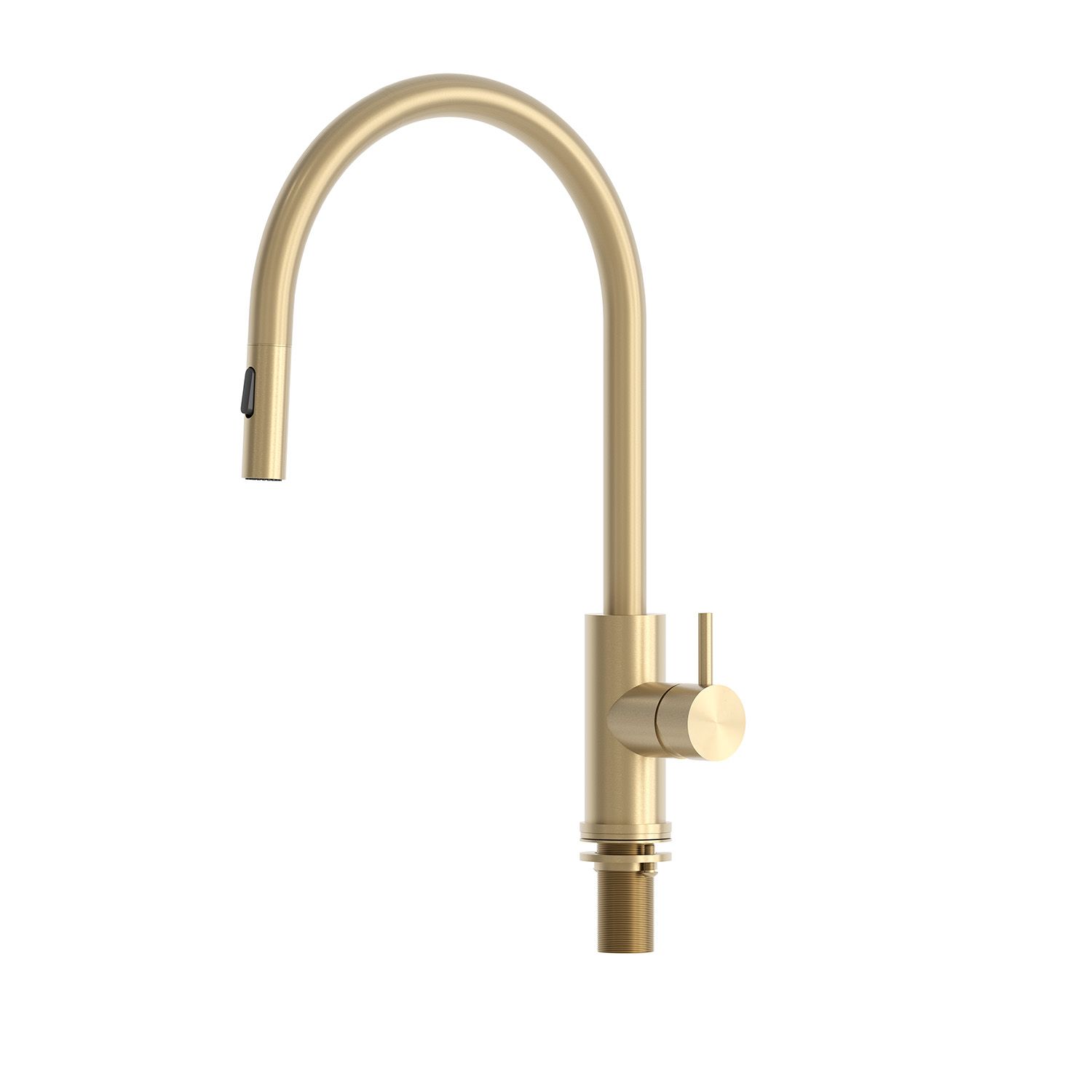 Grifo de cocina extraíble oro acero inoxidable 316L resistente a corrosión - Imagen 2