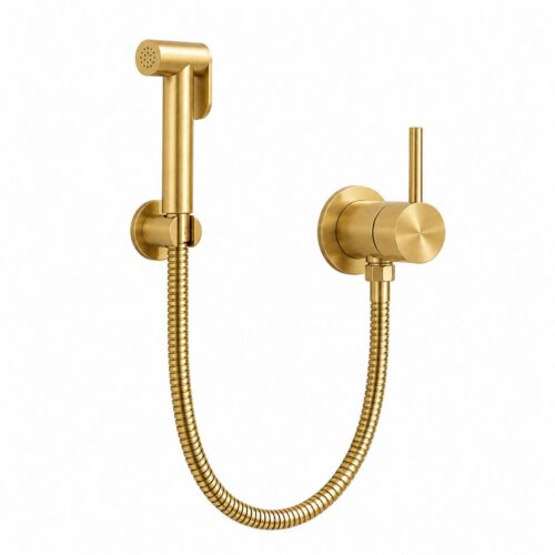 Set doccino flessibile shattaf oro in acciaio inox 316L anticalcare