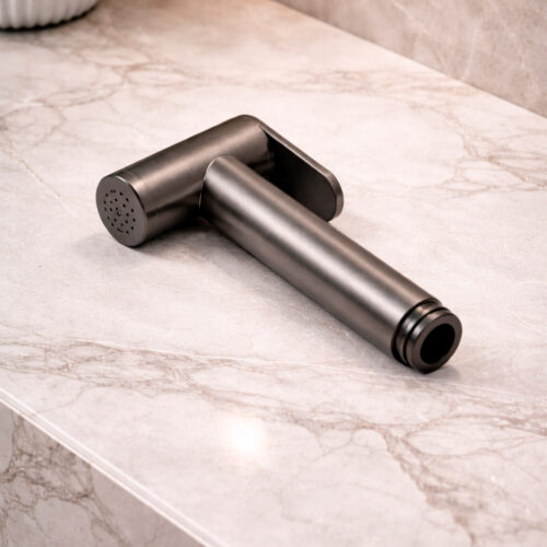 Doccetta bidet shattaf color canna fucile en acero inoxidable 316L resistente y duradero