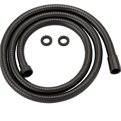 Tubo flexible acero inoxidable 316L color canón para duchas resistente y duradero